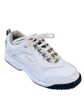FOOTJOY GreenJoys Women's Golf Shoes White Leather Lace-up Spikes Size 7.5W